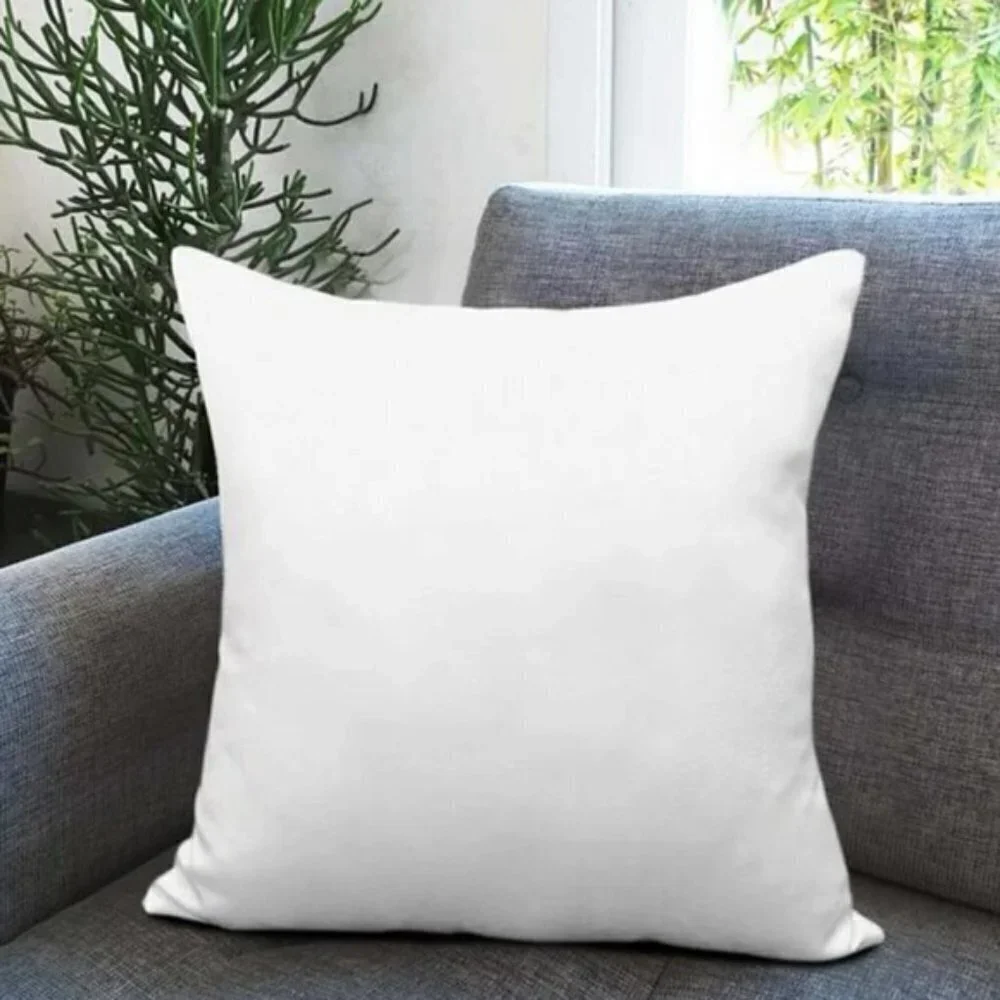Cat Theme Pillow Cover Zippered Decorative Square Black White 17.7 in X 17.7 in